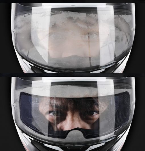 Folie antiaburire pentru viziera, folie anti-aburire universala pentru casca moto scuter ATV
