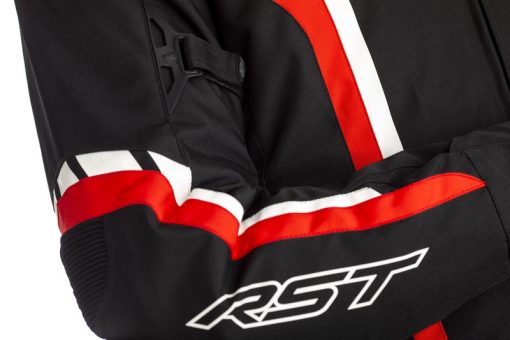 Geaca moto textil cu protectii – RST AXIS - Negru rosu