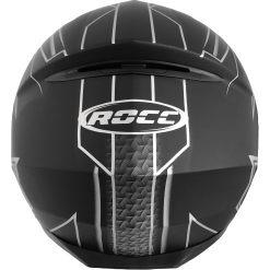 Casca Moto ROCC 651 Modulara negru-argintiu